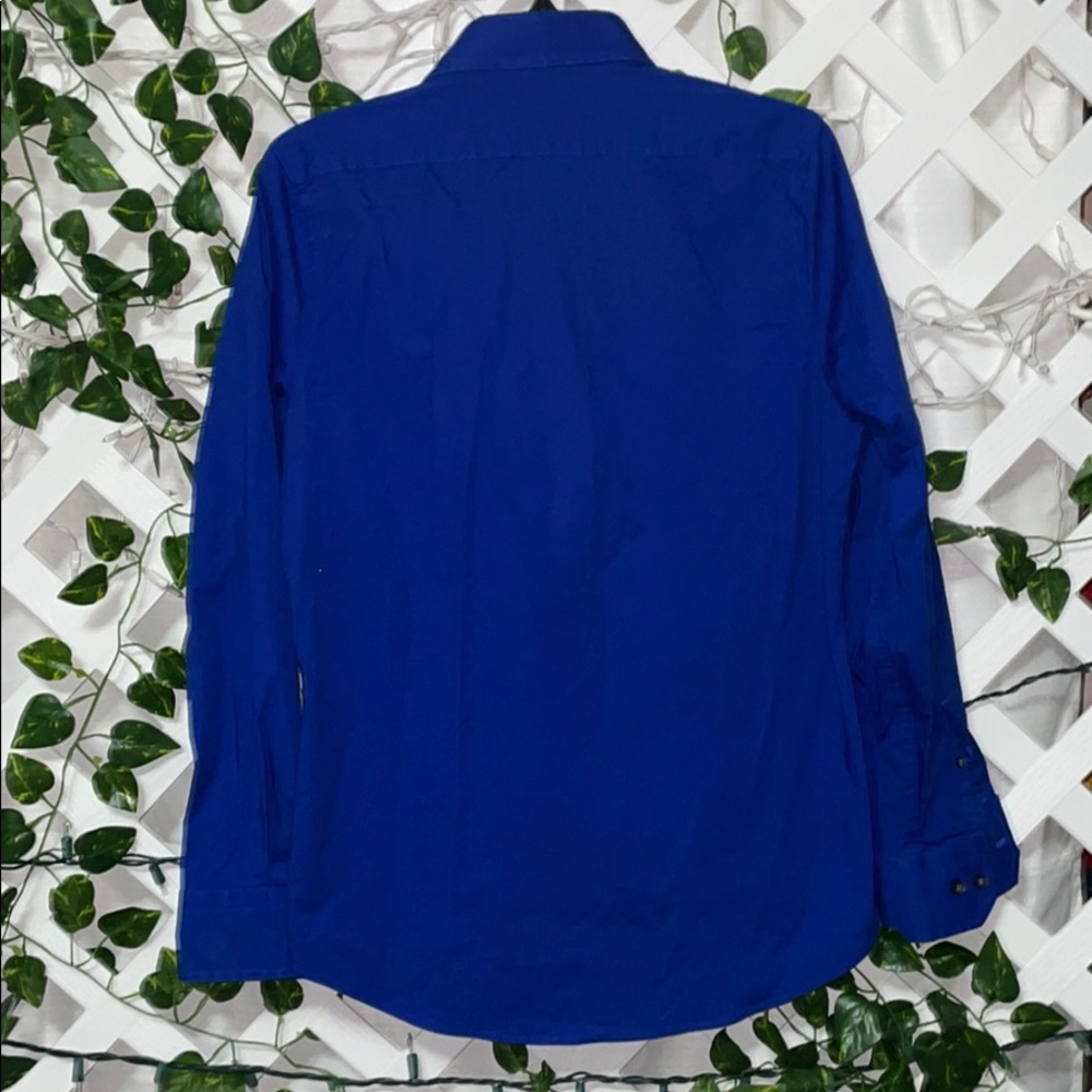 Blue Express Button-Up - Picture 3 of 4